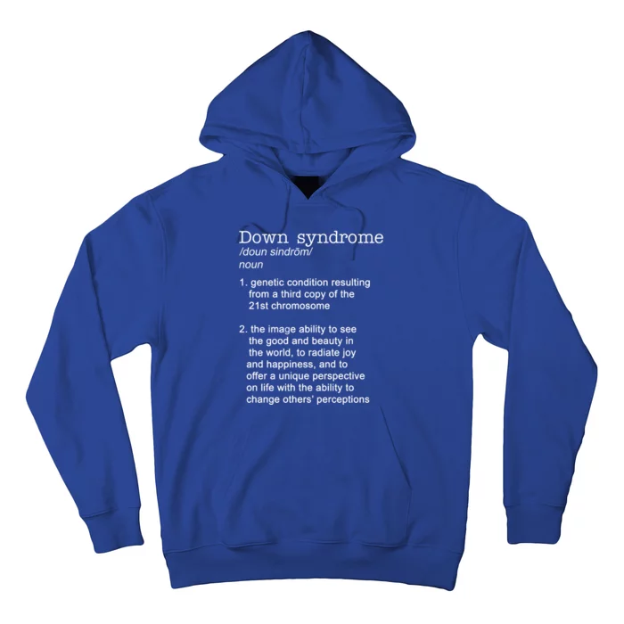 Down Syndrome Definition Hoodie