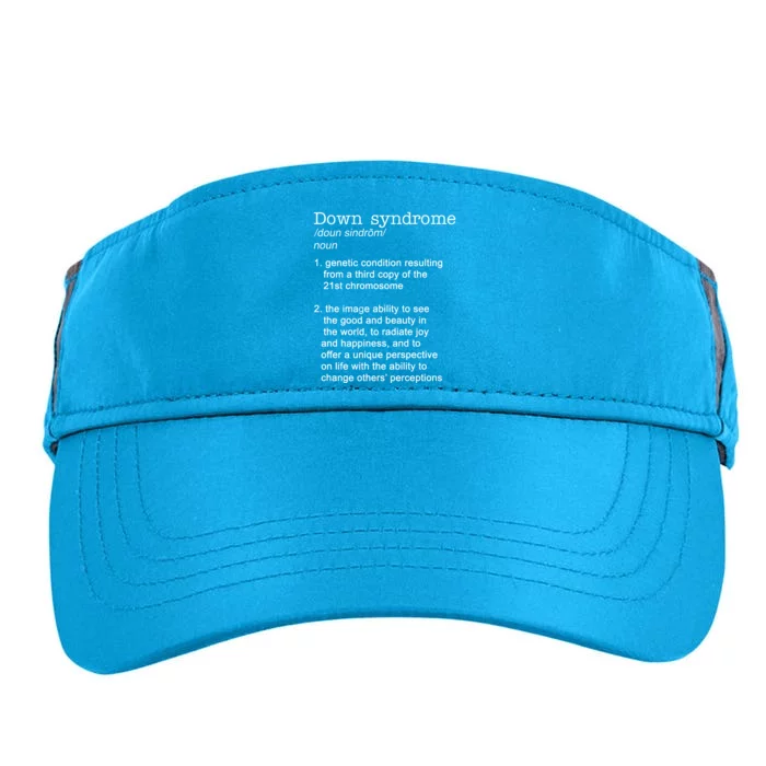 Down Syndrome Definition Adult Drive Performance Visor