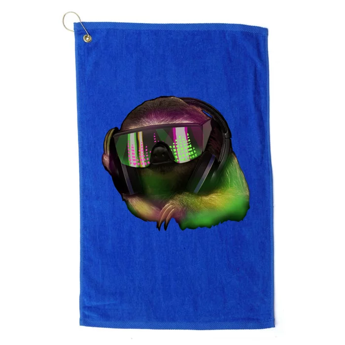 DJ Sloth Platinum Collection Golf Towel