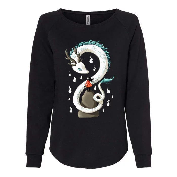 Dragon Spirit Womens California Wash Sweatshirt