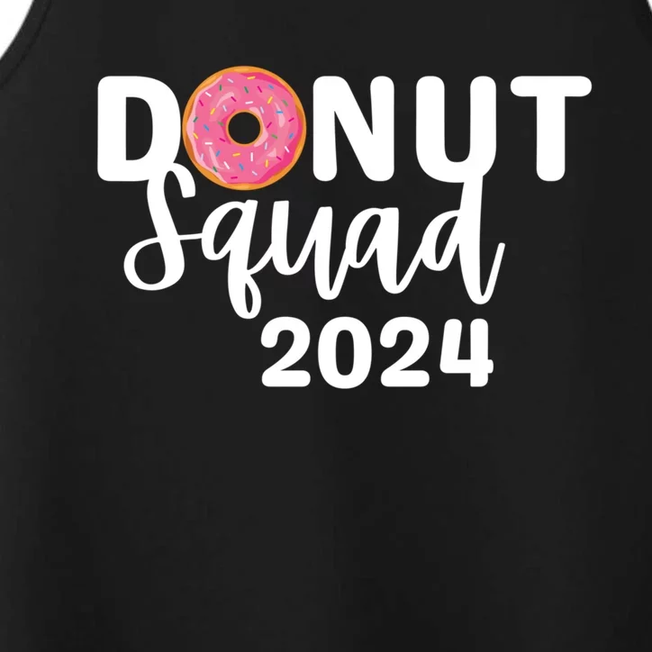 Donut Squad Donut Sprinkle Lover National Donut Day 2024 Great Gift Performance Tank