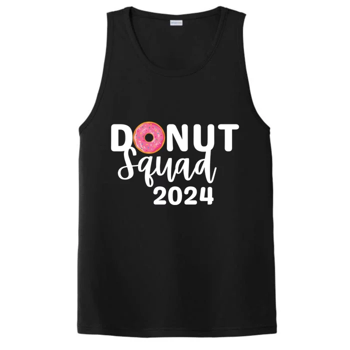 Donut Squad Donut Sprinkle Lover National Donut Day 2024 Great Gift Performance Tank