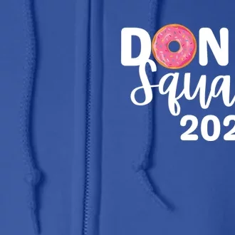 Donut Squad Donut Sprinkle Lover National Donut Day 2024 Great Gift Full Zip Hoodie