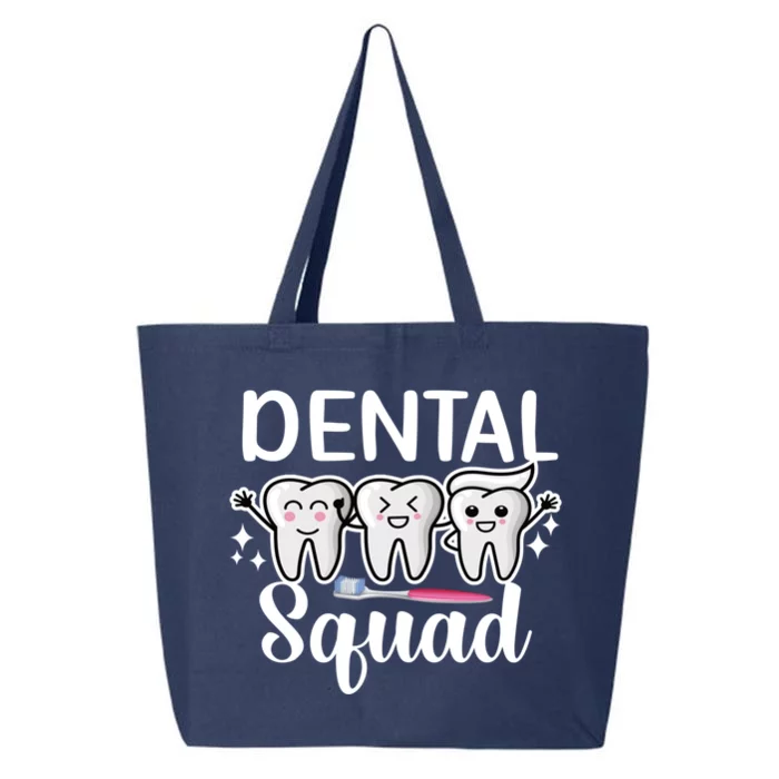 Dental Squad Dentist Dental Assistant Dental Crew Cute Gift 25L Jumbo Tote