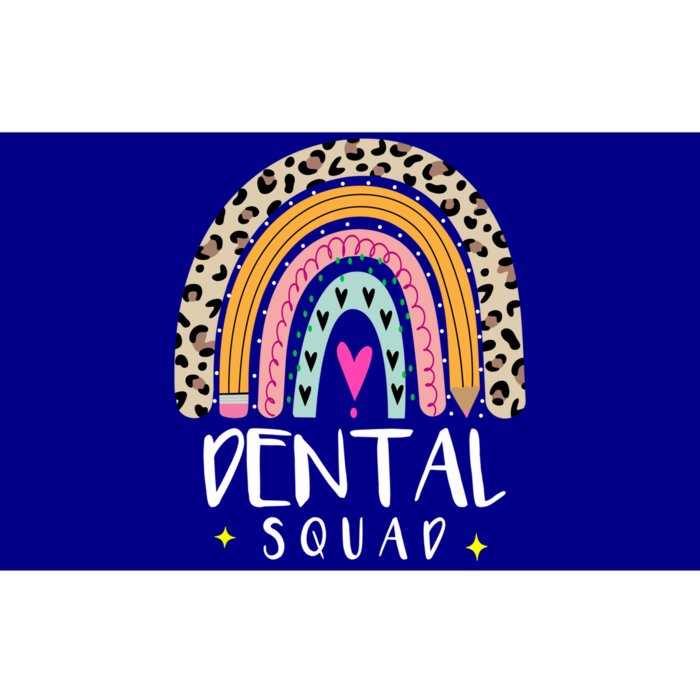 Dental Squad Dentist Dentistry Assistant Hygienist Rainbow Meaningful Gift Bumper Sticker