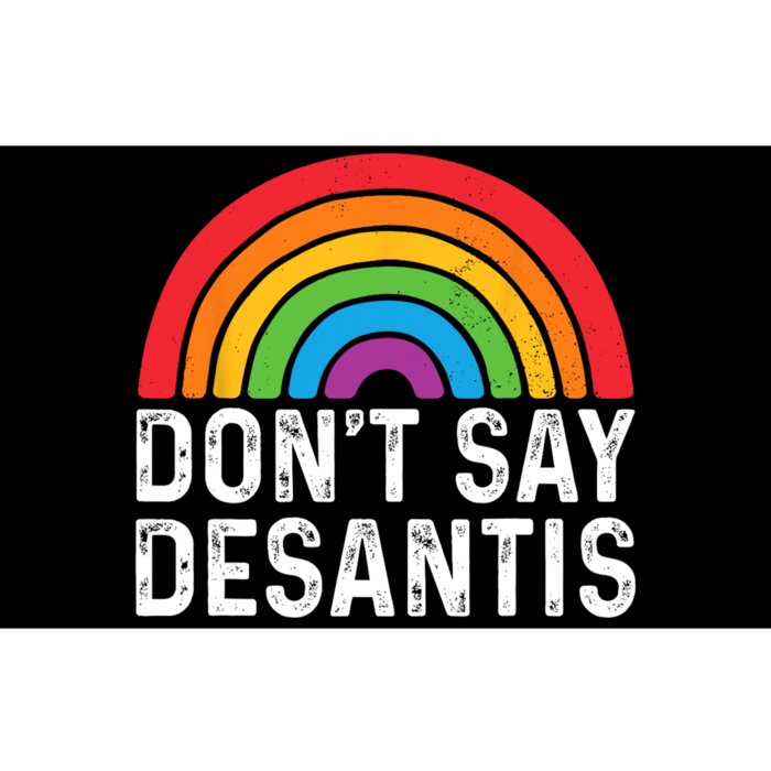 Dont Say DeSantis Florida Say Gay LGBTQ Pride Anti DeSantis Bumper Sticker