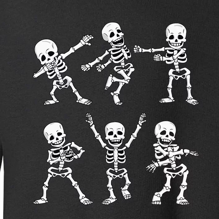 Dancing Skeletons Dance Challenge Girl Kids Halloween Toddler Sweatshirt