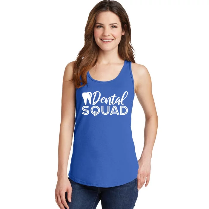 Dental Squad Dentist Office Dental Assistant Gift Ladies Essential Tank