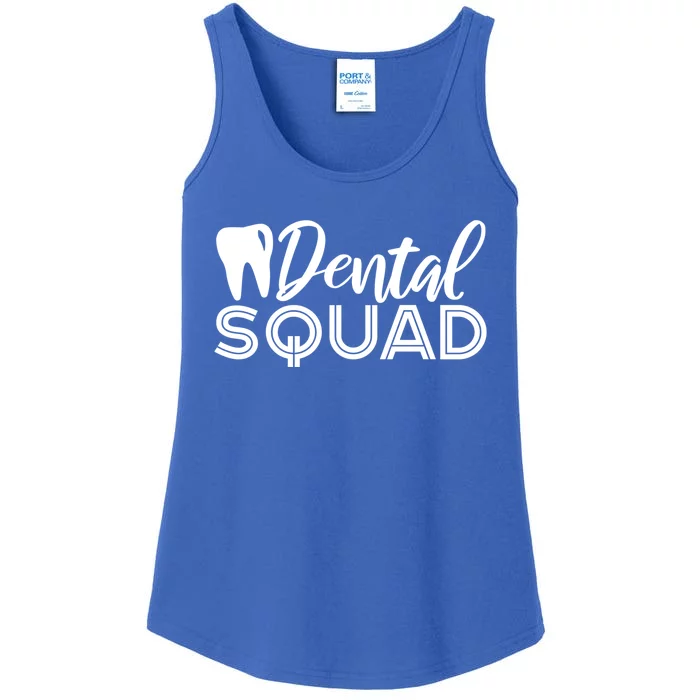 Dental Squad Dentist Office Dental Assistant Gift Ladies Essential Tank