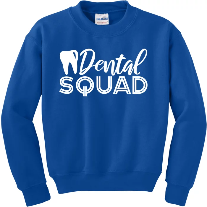 Dental Squad Dentist Office Dental Assistant Gift Kids Sweatshirt