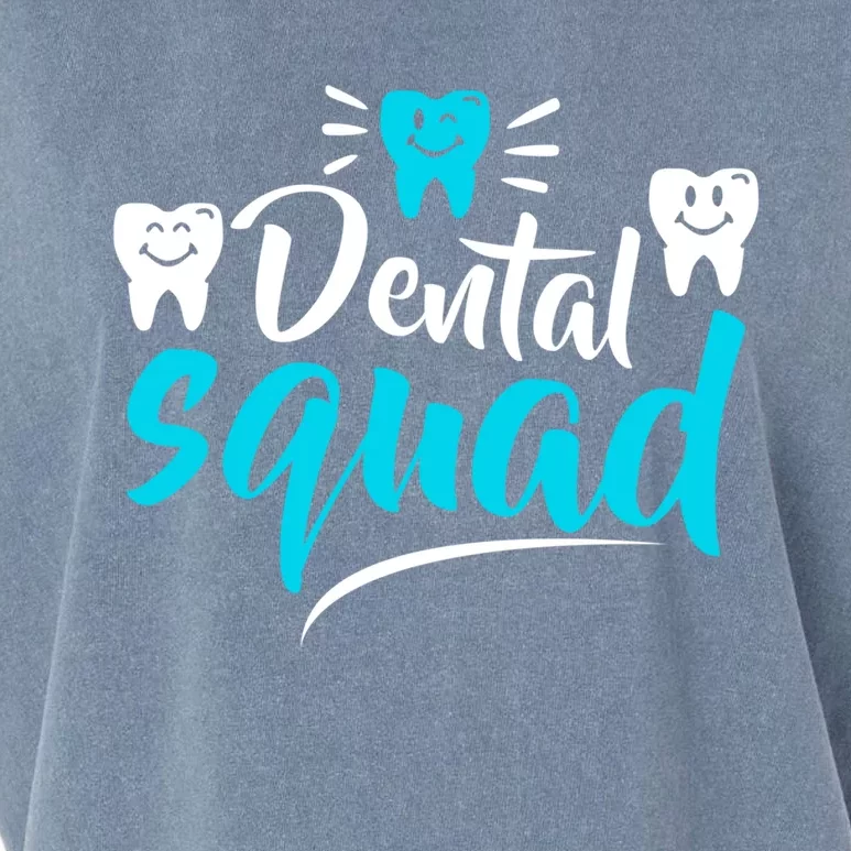 Dental Squad Dentist Office Dental Assistant Gift Garment-Dyed Women's Muscle Tee