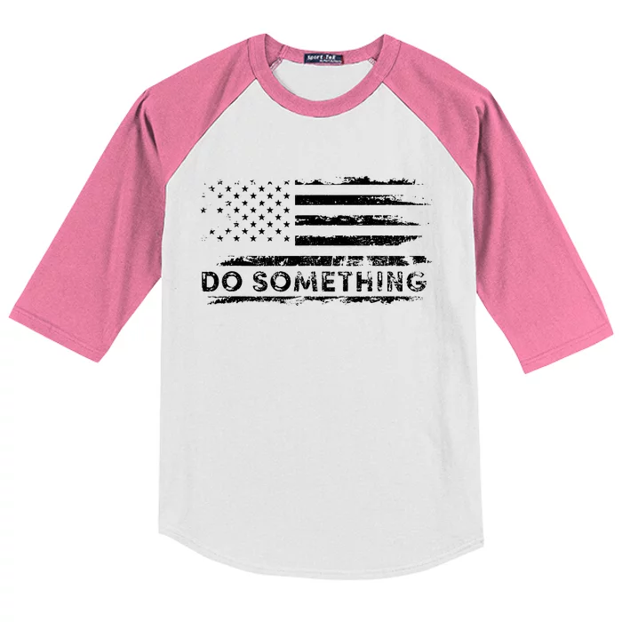 Do Something Dont Boo Vote Do Something Vote Kids Colorblock Raglan Jersey