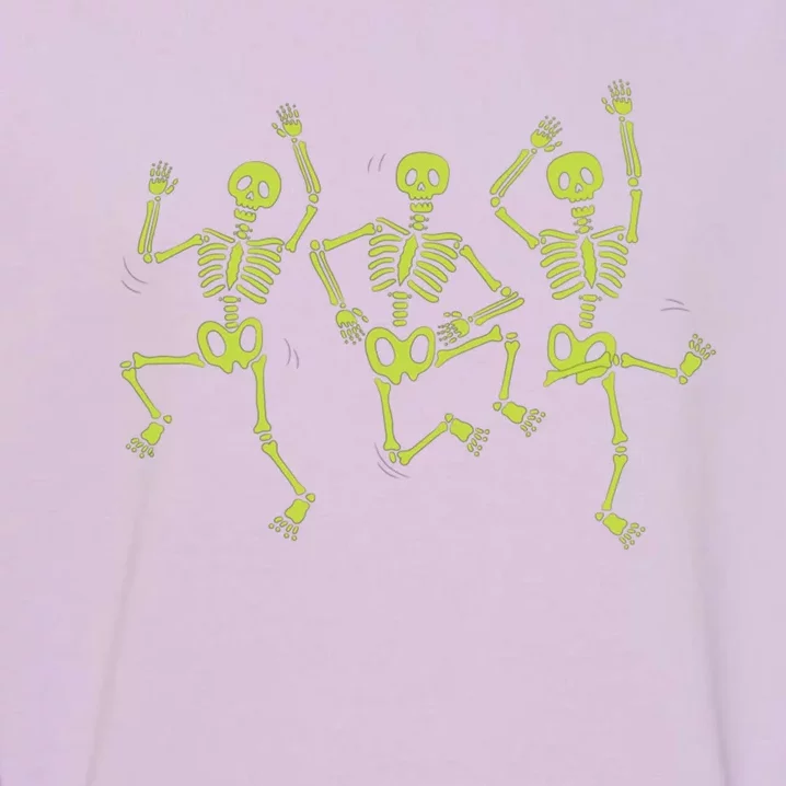 Dancing Skeletons Dance Challenge Halloween Gift Garment-Dyed Sweatshirt