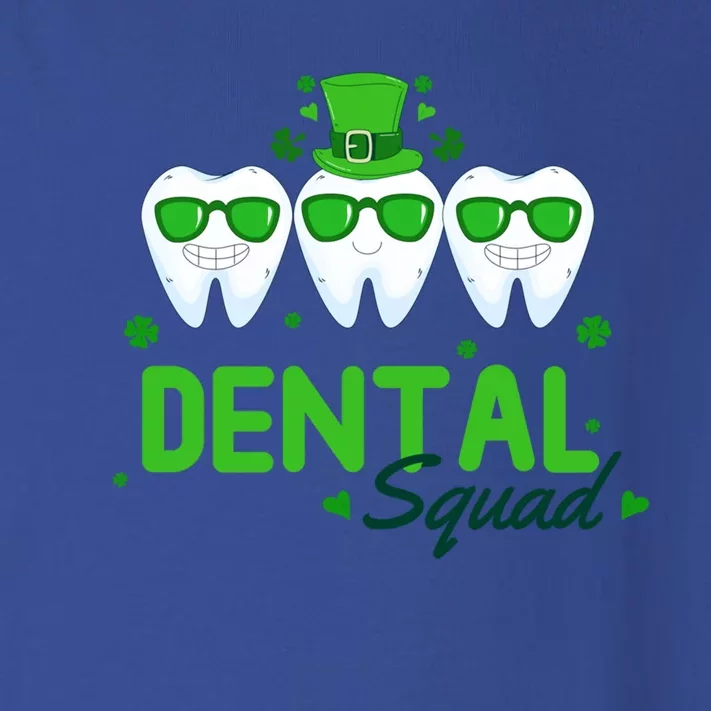 Dental Squad Dentist Assistant Dentist St Patricks Day Gift Toddler Long Sleeve Shirt