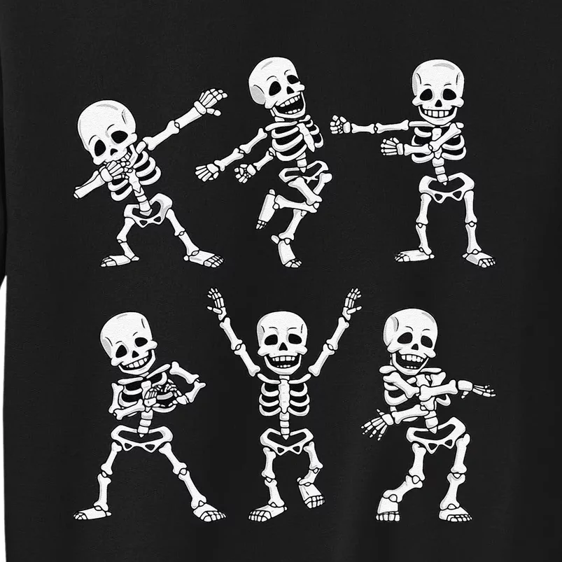 Dancing Skeletons Dance Challenge Halloween Tall Sweatshirt