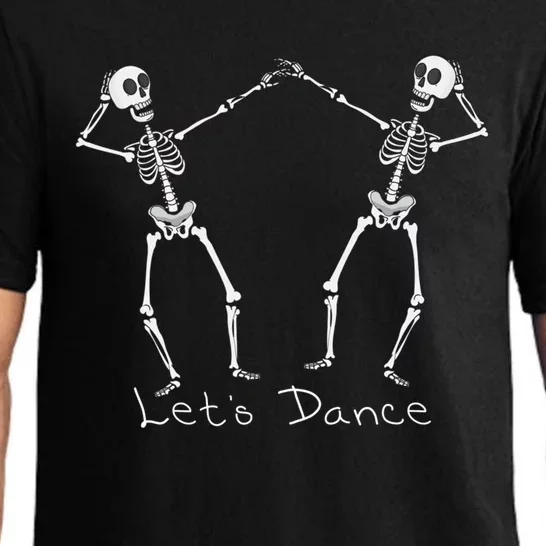 Dancing Skeletons During Halloween Gift Pajama Set