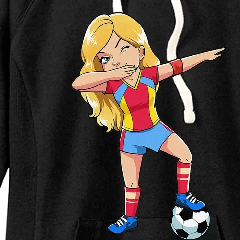 Dabbing Soccer Dab Dance Football Gifts Women's Fleece Hoodie