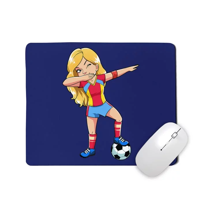 Dabbing Soccer Dab Dance Football Gifts Mousepad