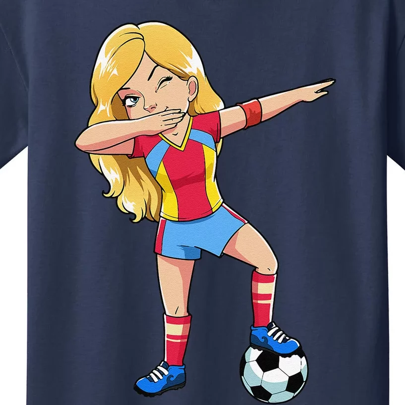 Dabbing Soccer Dab Dance Football Gifts Kids T-Shirt