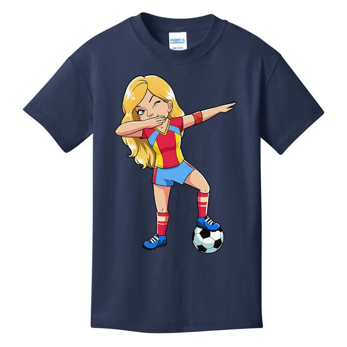 Dabbing Soccer Dab Dance Football Gifts Kids T-Shirt