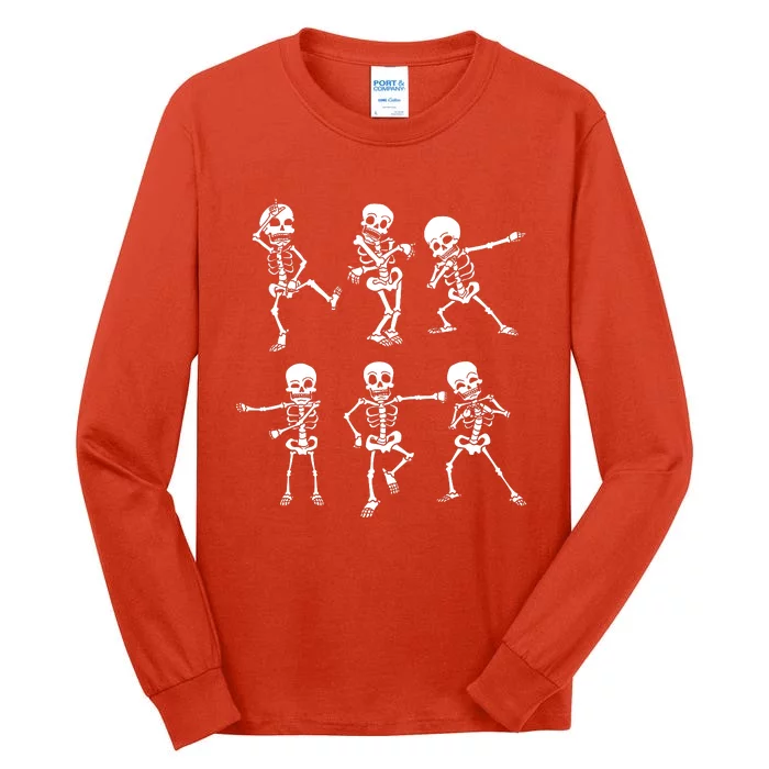 Dancing Skeletons Tall Long Sleeve T-Shirt