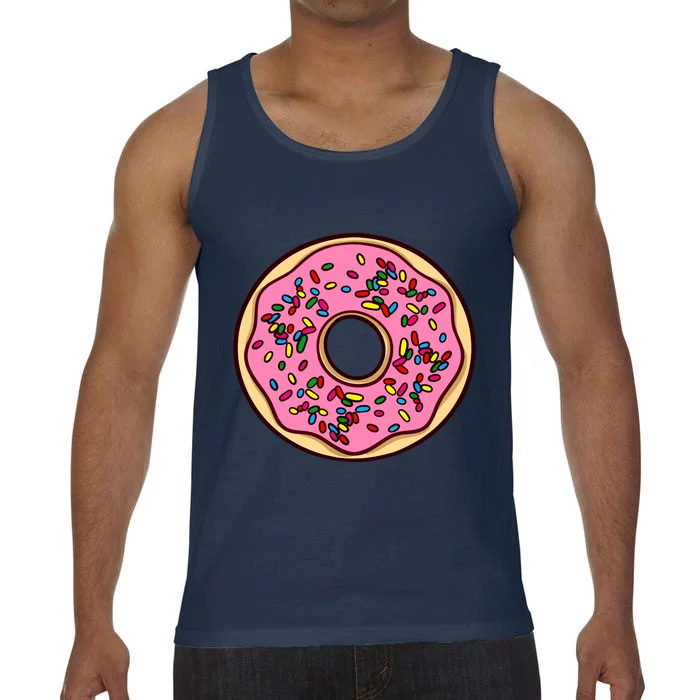 Donut Sprinkles Doughnut Fried Dough Sweet Snack Dessert Comfort Colors® Tank Top