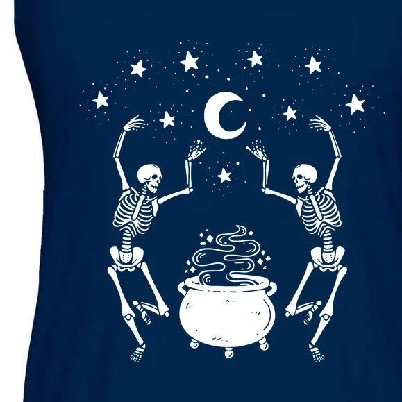 Dancing Skeletons Ladies Essential Flowy Tank