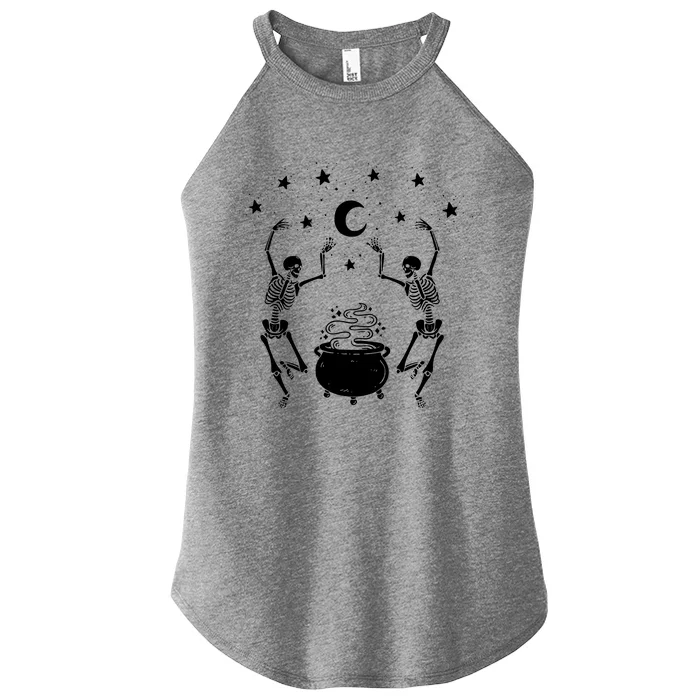 Dancing Skeletons Women’s Perfect Tri Rocker Tank