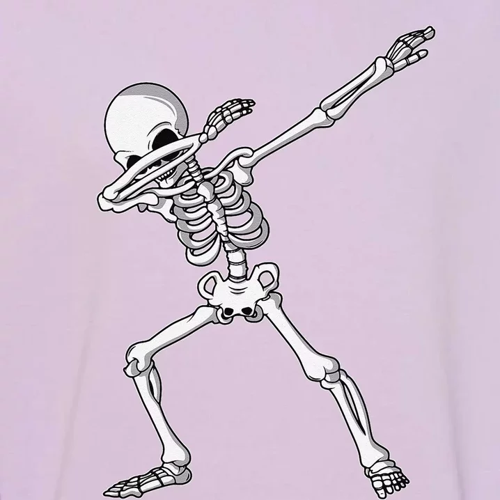 Dabbing Skeleton Dab Funny Halloween Garment-Dyed Sweatshirt