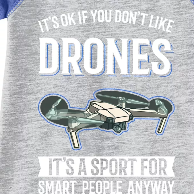 Drones Saying Drone Pilot Gift Infant Baby Jersey Bodysuit