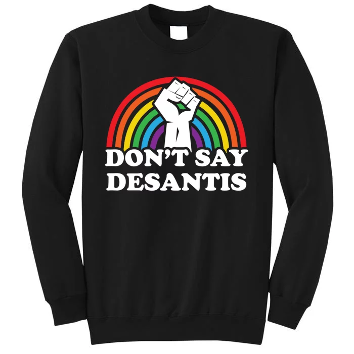 Dont Say DeSantis Florida Say Gay LGBTQ Pride Anti DeSantis Sweatshirt