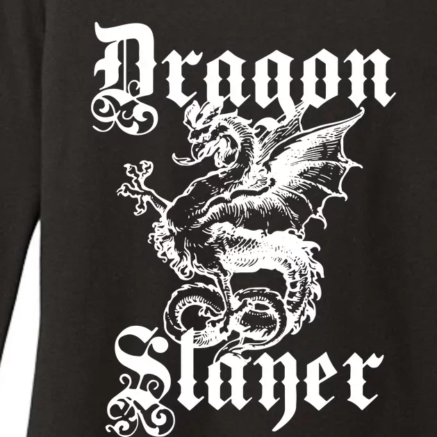 Dragon Slayer Womens CVC Long Sleeve Shirt