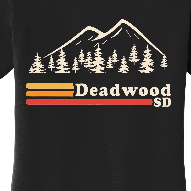 D.E.A.D.W.O.O.D South Dakota Mountains Women's T-Shirt