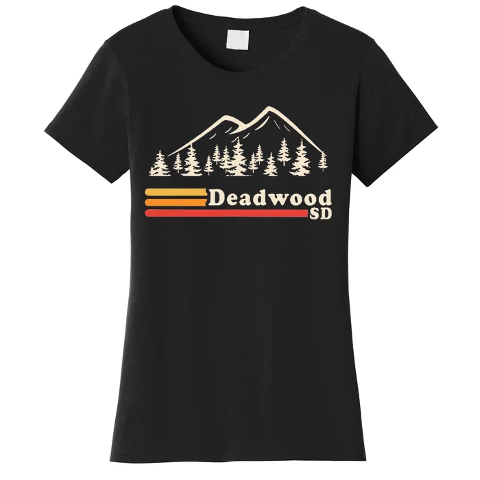 D.E.A.D.W.O.O.D South Dakota Mountains Women's T-Shirt