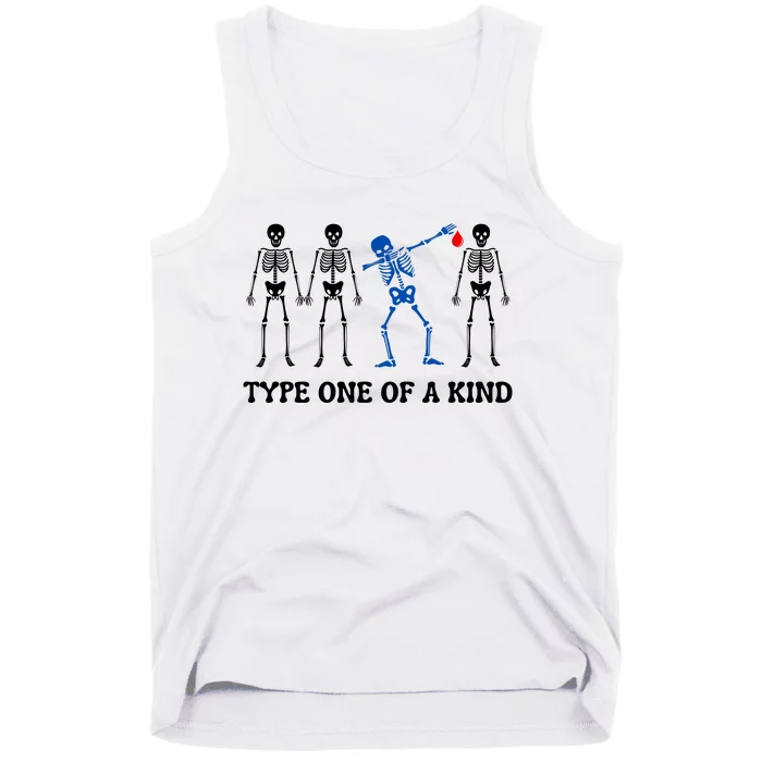 Dancing Skeleton Diabetes Tank Top