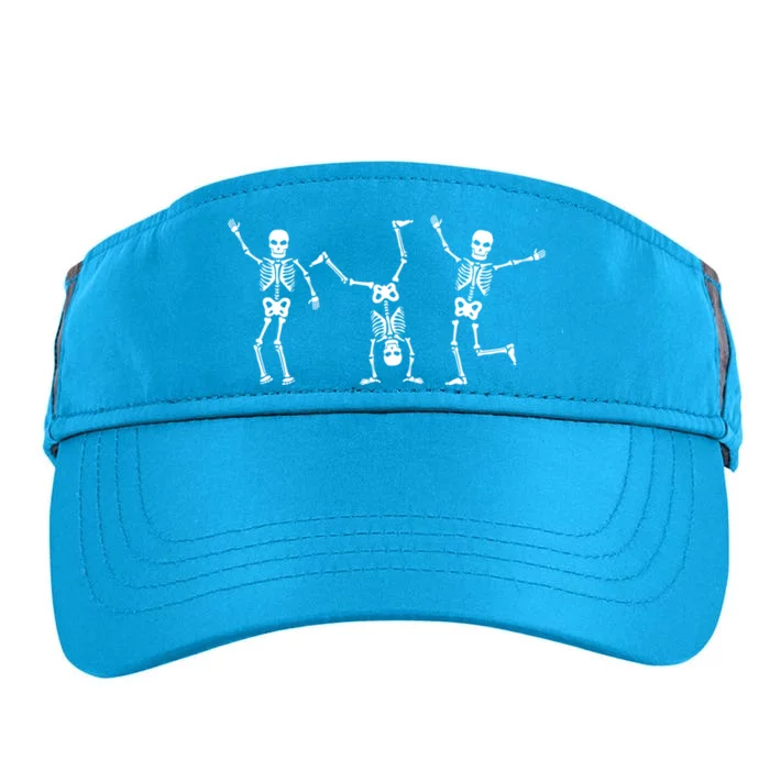 Dancing Skeleton Dance Challenge Halloween Scary Skeleton Gift Adult Drive Performance Visor