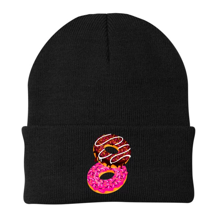 Donut Sweet Dessert Snack Funny Doughnut Food Lover Gifts Knit Cap Winter Beanie