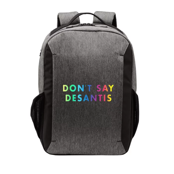 Dont Say Desantis Vector Backpack