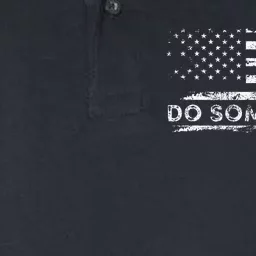 Do Something  DonT Boo Vote Softstyle Adult Sport Polo