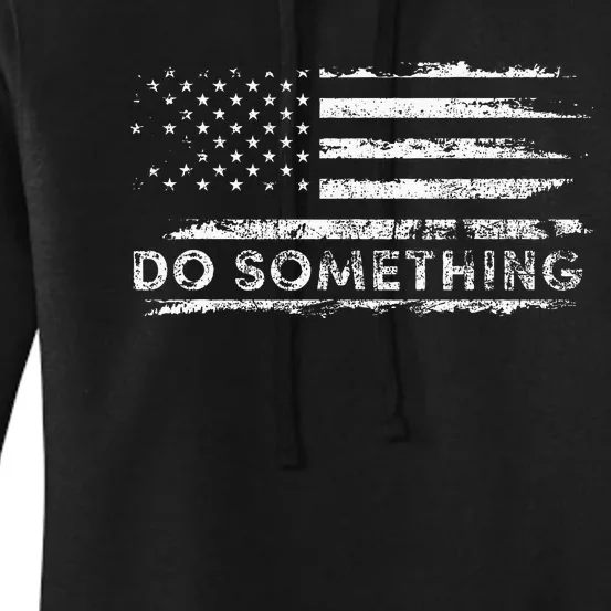 Do Something  DonT Boo Vote Women's Pullover Hoodie