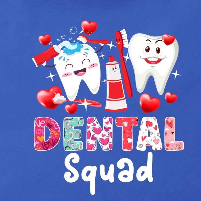 Dental Squad Dental Assistant Dentist Happy Valentine's Day Gift Zip Tote Bag