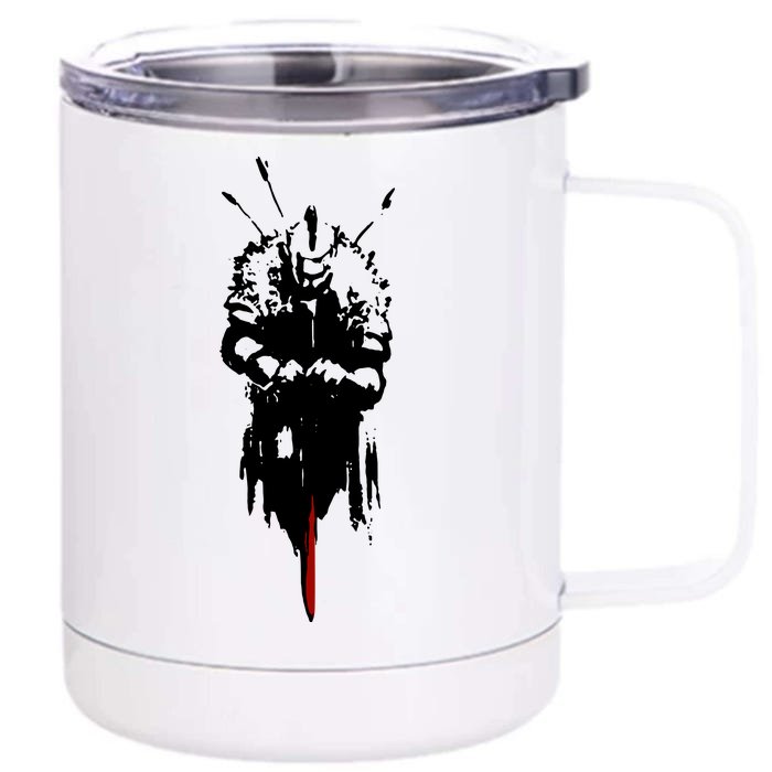 Dark Souls Front & Back 12oz Stainless Steel Tumbler Cup