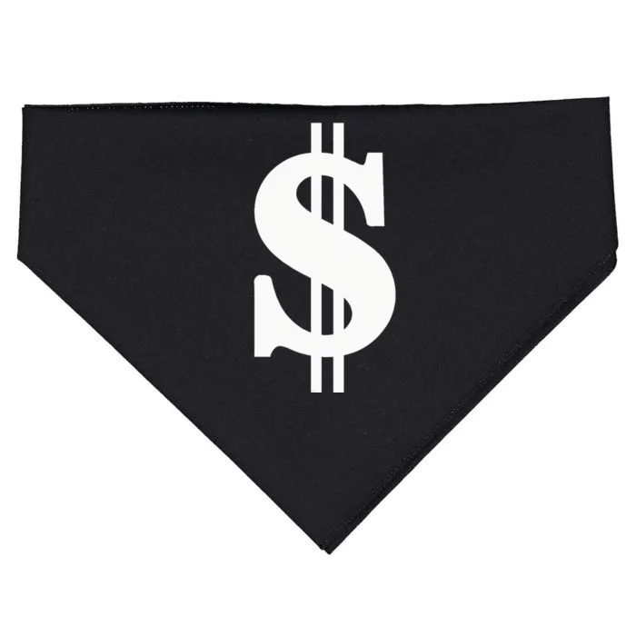 Dollar Sign USA-Made Doggie Bandana