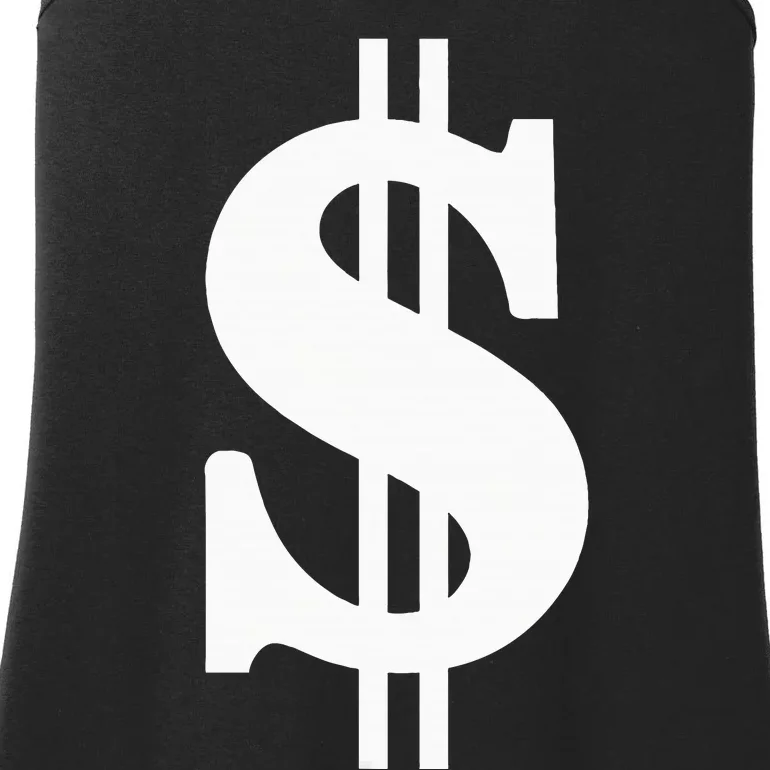 Dollar Sign Ladies Essential Tank