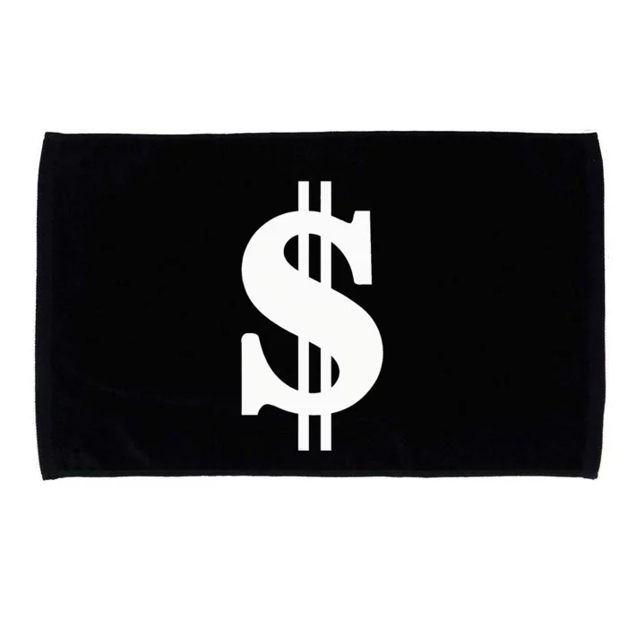 Dollar Sign Microfiber Hand Towel