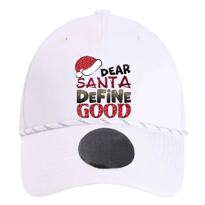 Dear Santa Define Good Ugly Christmas Xmas Gift Performance The Dyno Cap