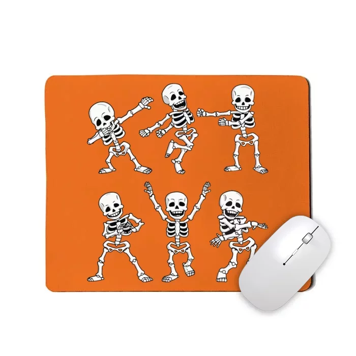 Dancing Skeletons Dance Challenge Halloween Mousepad