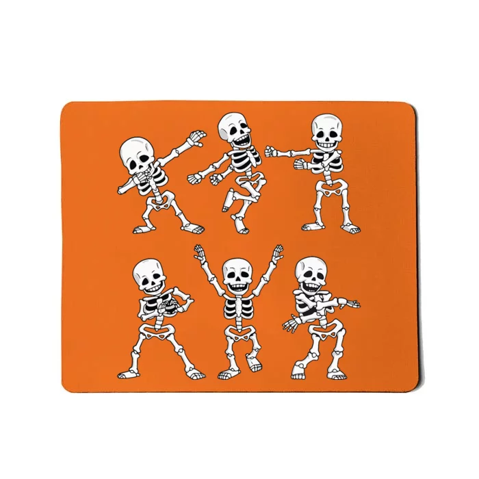 Dancing Skeletons Dance Challenge Halloween Mousepad