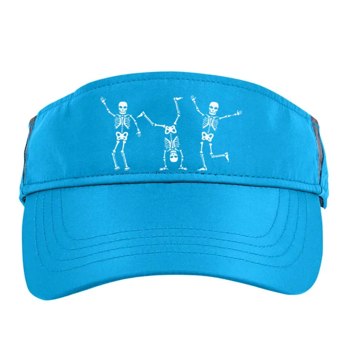 Dancing Skeleton Dance Challenge Halloween Scary Skeleton Adult Drive Performance Visor