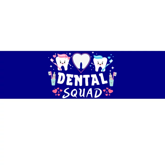 Dental Squad Dental Assistant Happy Valentine's Day Cute Gift Bumper Sticker